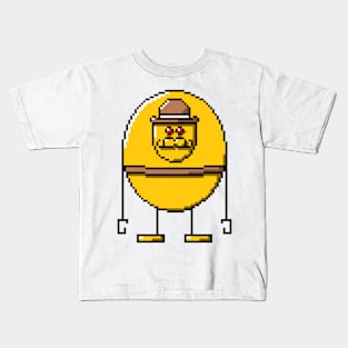 Pixel Robot 027 Kids T-Shirt